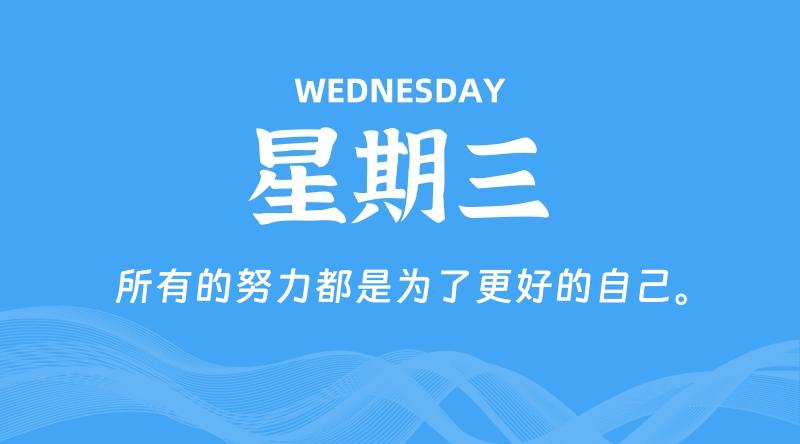 04月02日,星期三, 每天60秒读懂全世界!
