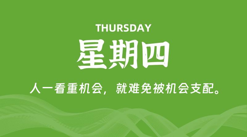 05月14日，星期四, 每天60秒读懂全世界！